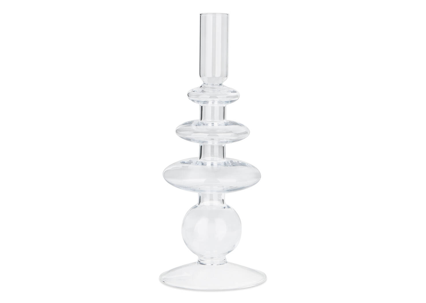 Bobbi Candle Holder Clear