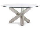 Maverick Coffee Table -Brushed Steel