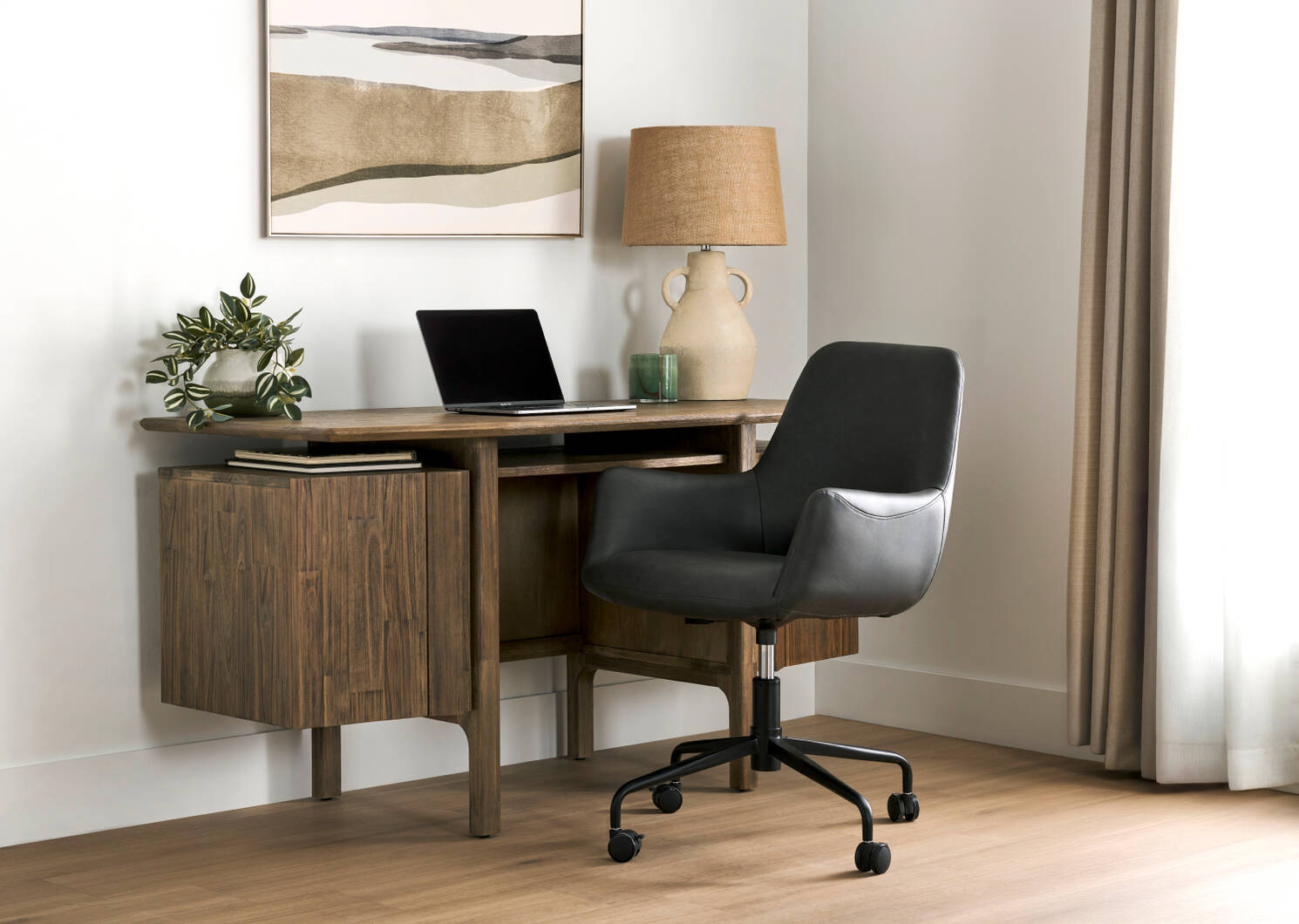 Brooks Office Chair -Scott Grey