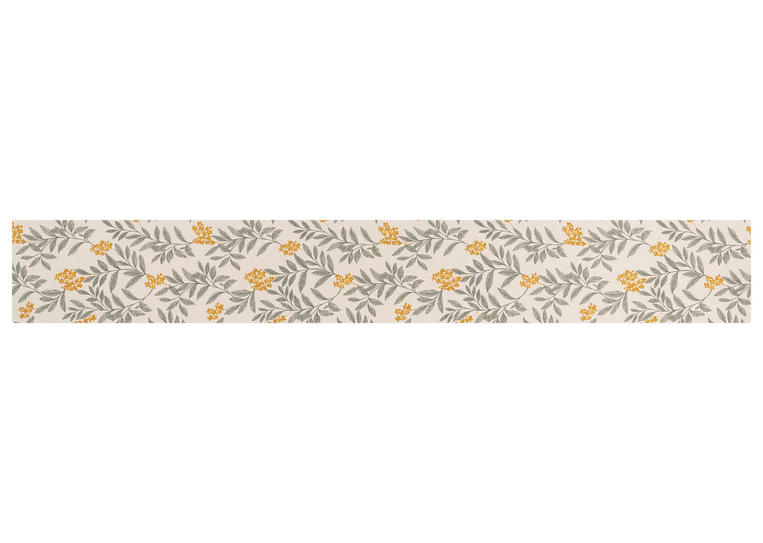 Morris Table Runner Natural/Sage