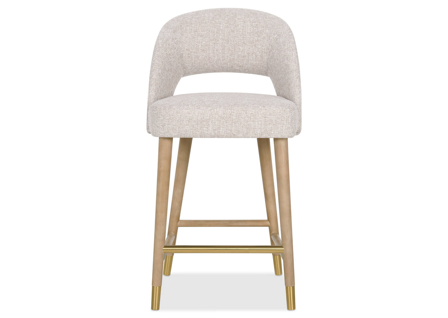 Tabouret Jerusha -Nate gingembre/faon