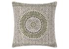 Coussin Omari 20x20 naturel/fougère