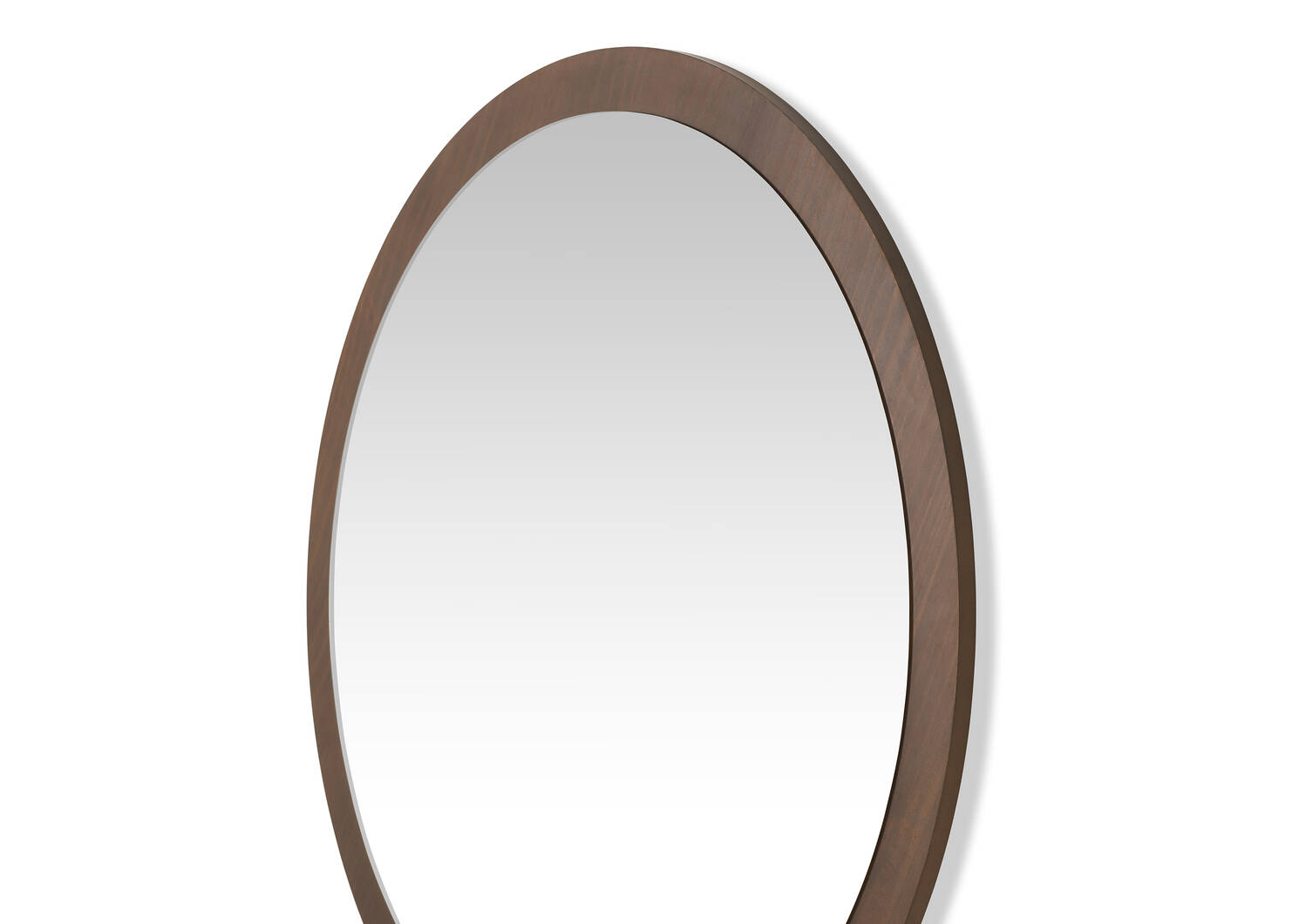 Keir Wall Mirror Walnut