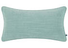 Coussin Bailey 12x22 bleu glacé