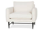 Fauteuil Odette -Wyn ivoire