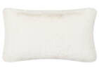 Coussin f. fourrure Cate 14x24 ivoire