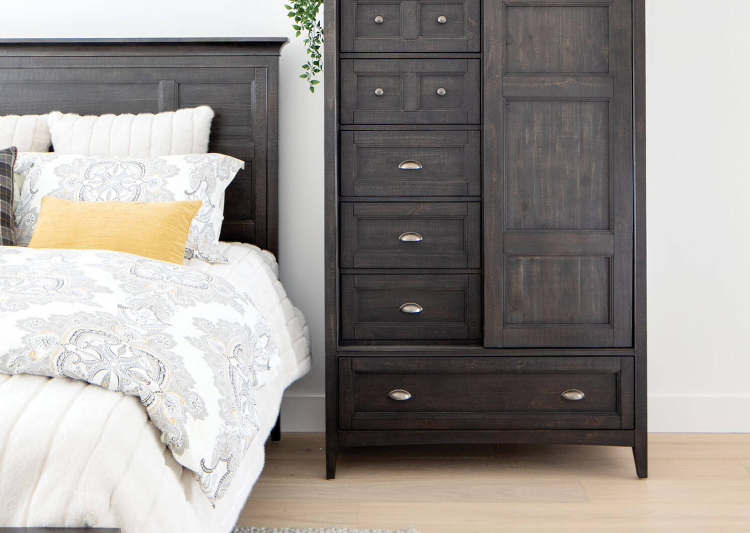 Parker Door Chest -Heron Coal