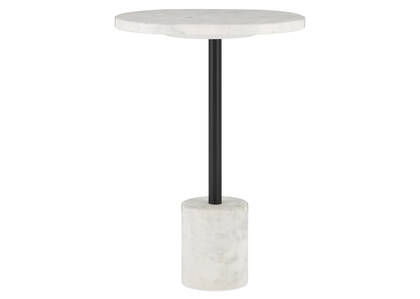Table d'appoint Piero -Warra blanc