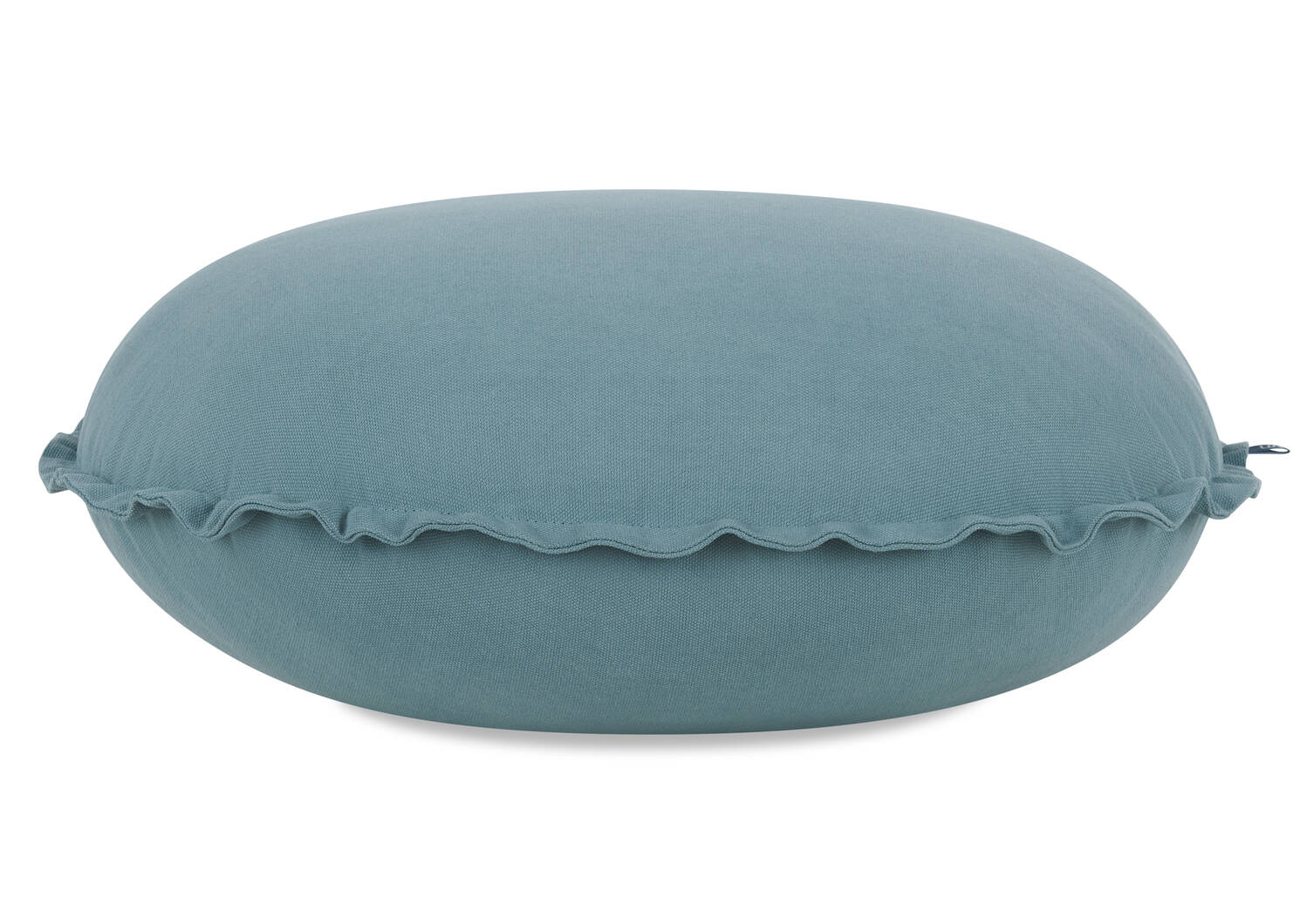 Coussin rond en coton Faria étang