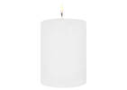 Bougie non-parfumée Cassa 3x4 blanche