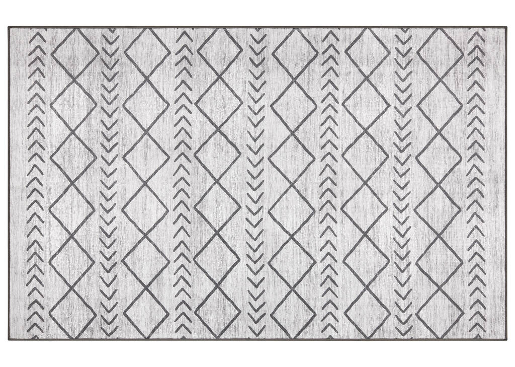Capri Outdoor Rug 60x96 Grey/Black