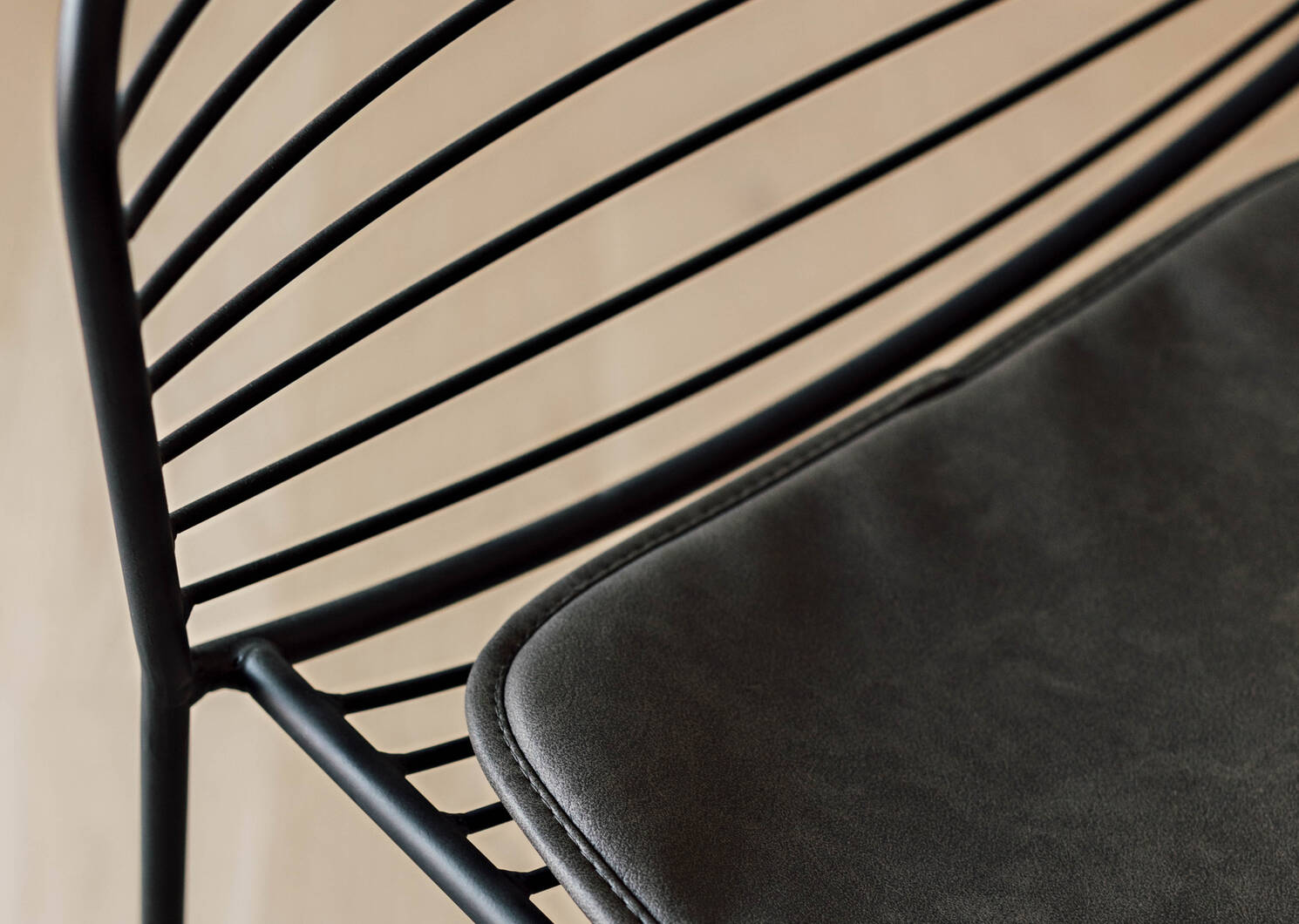Niklas Counter Stool -Black