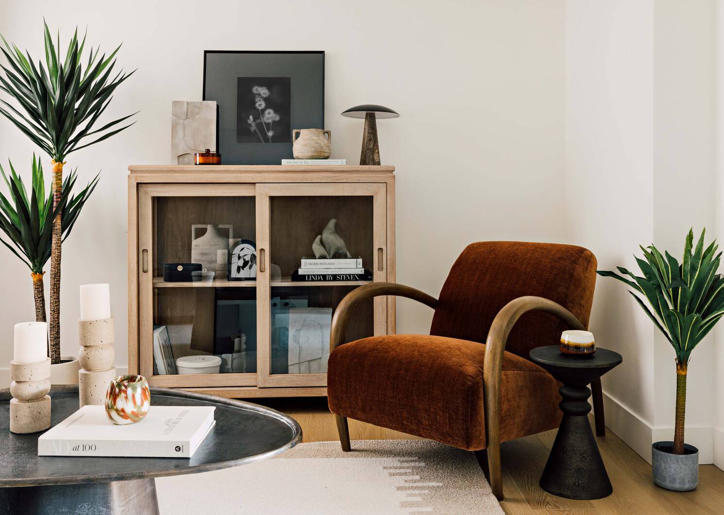 Pierce LED Table Lamp Black