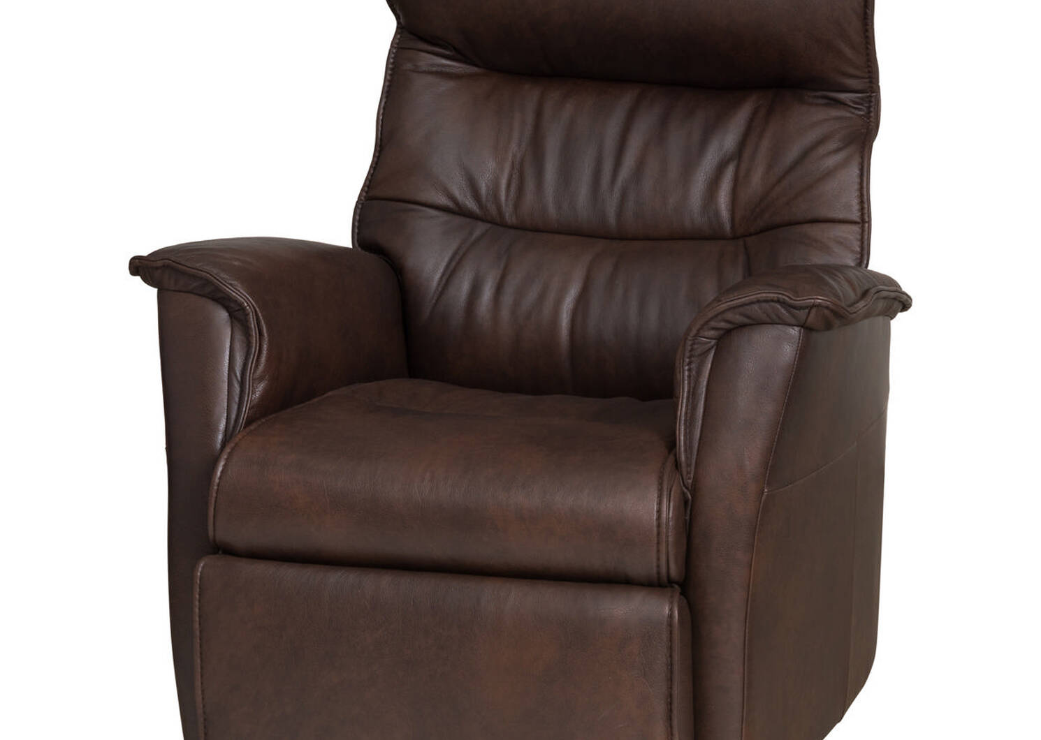 Paramount Leather Recliner -Sol Truffle