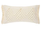 Saratoga Fringe Toss 12x22 Ivory