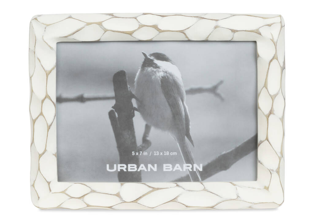 Kempton Frame 5x7 Antique White Kempton Frame 5x7 Antique White