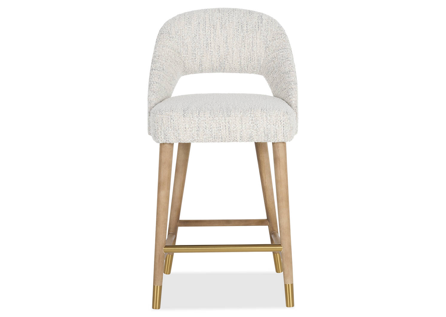 Tabouret Jerusha -Luly poivre/faon