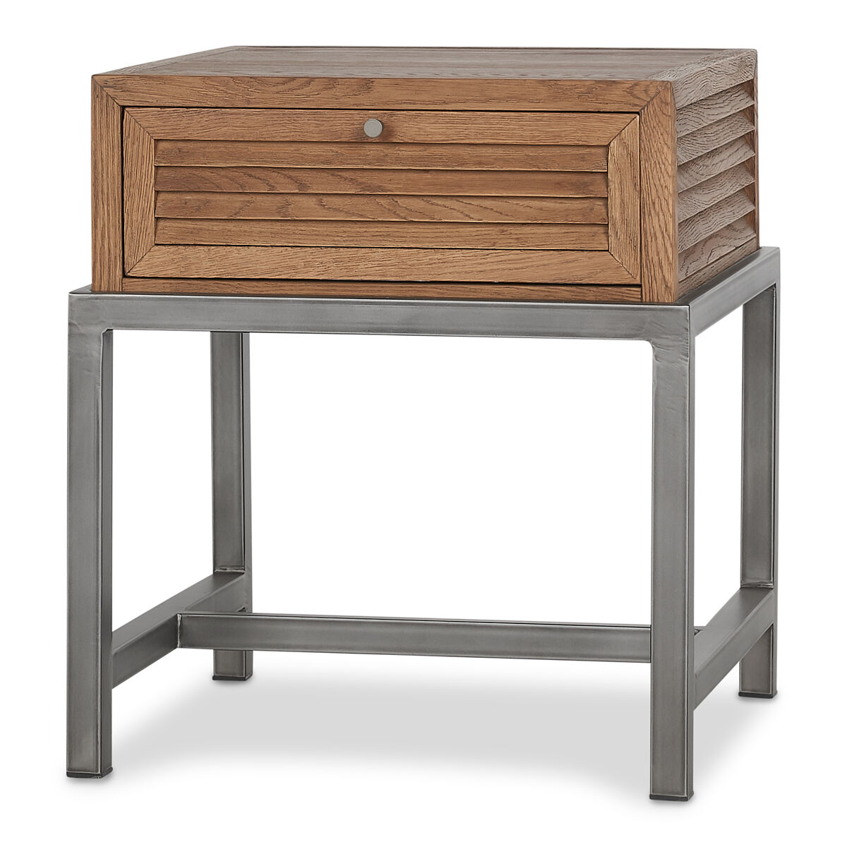 Augustine Side Table Marcos Oak Urban Barn