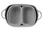 Ensemble de paniers Kenrae gris