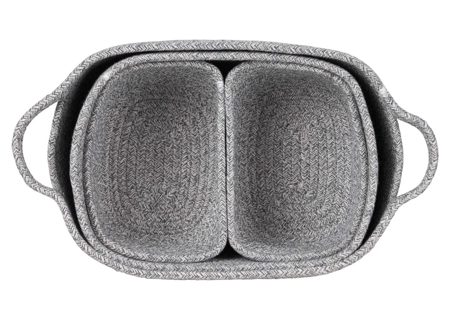 Ensemble de paniers Kenrae gris