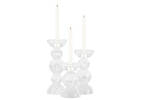 Porte-bougie moyen Maja transparent