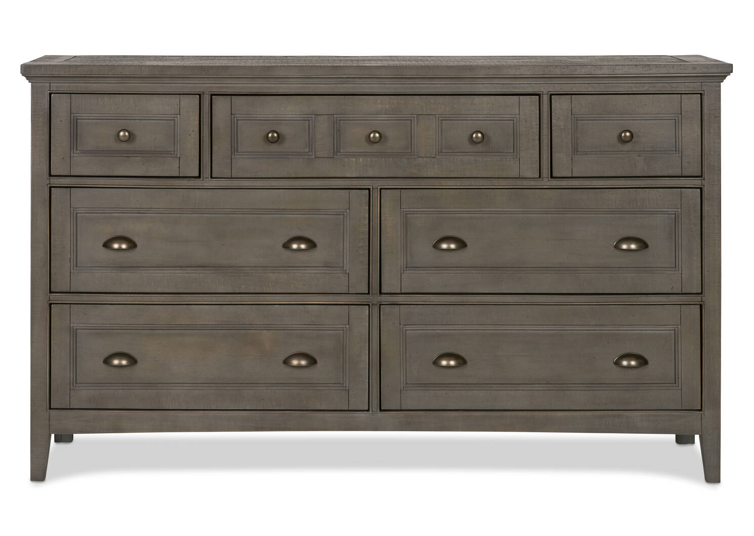 Parker 7 Drawer Dresser Heron Grey Urban Barn