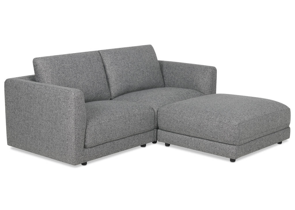 Mila Modular 3-Piece Loveseat Chaise