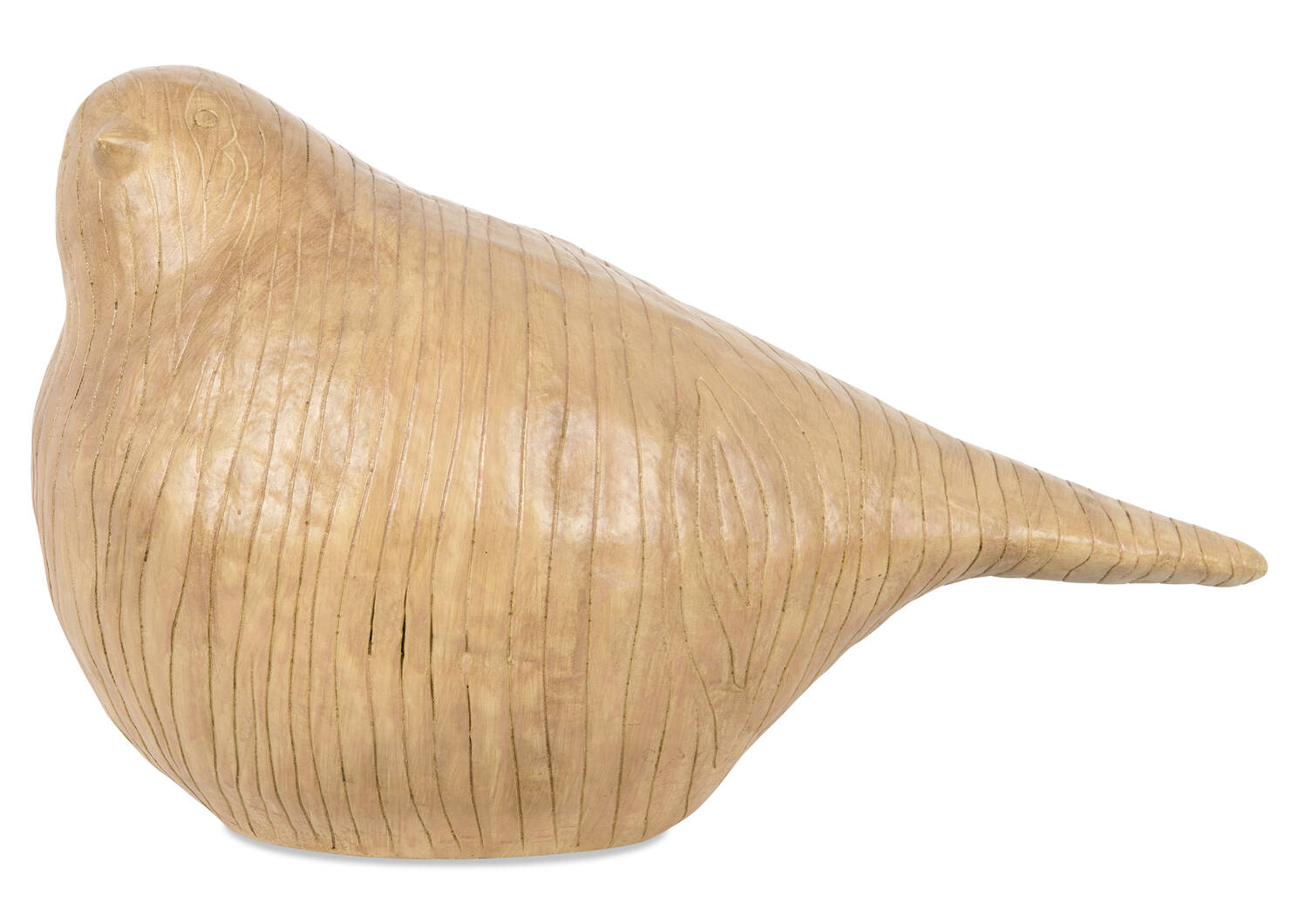 Rue Sitting Bird Decor Natural