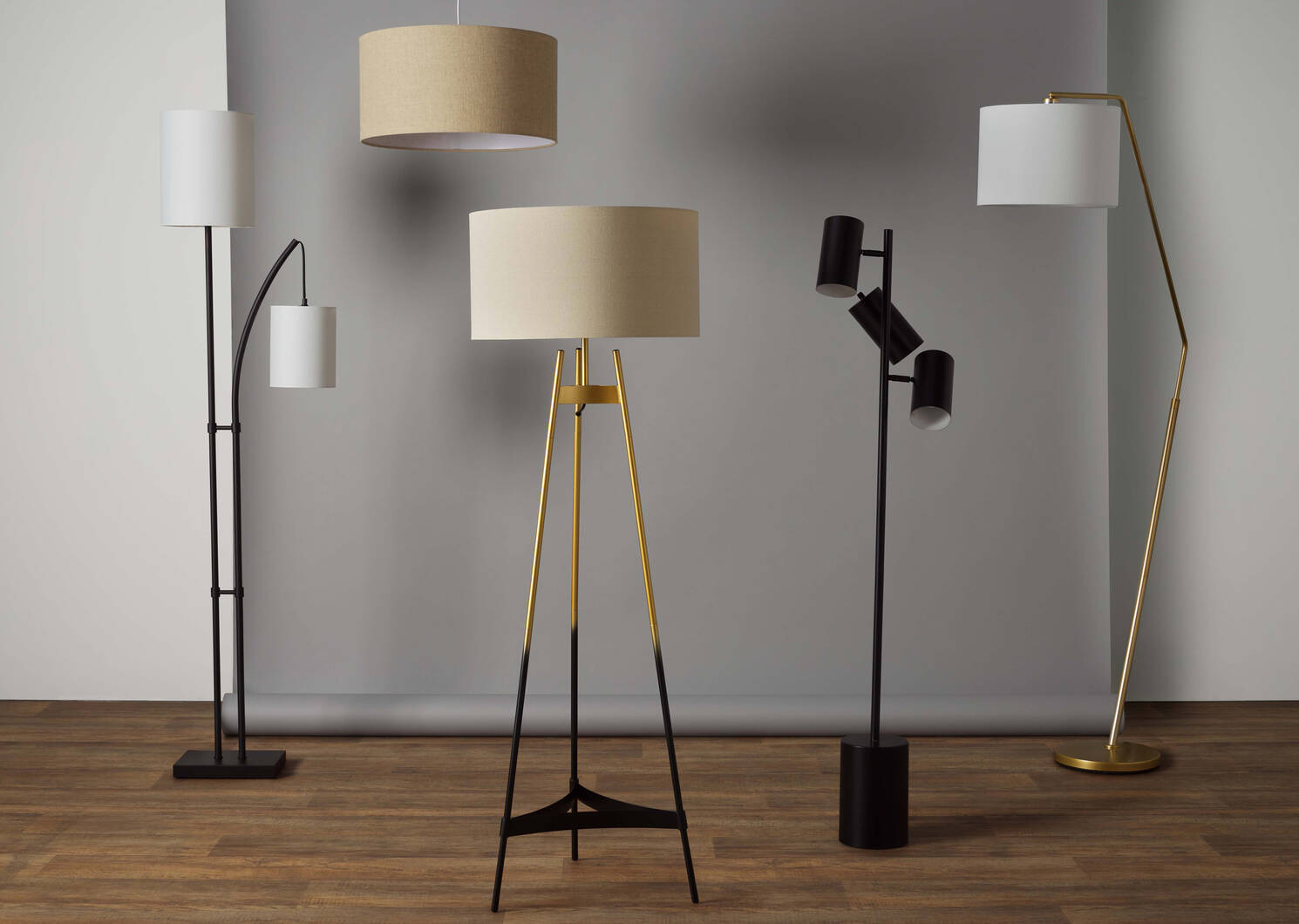 Brysen Arc Floor Lamp