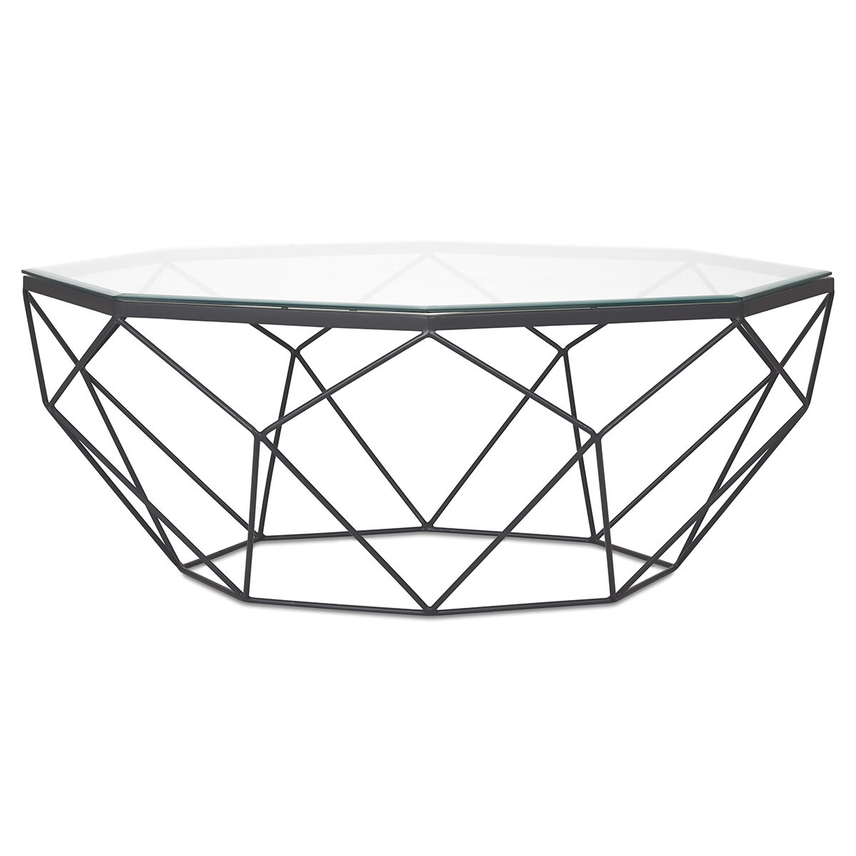 Urban barn glass online coffee table