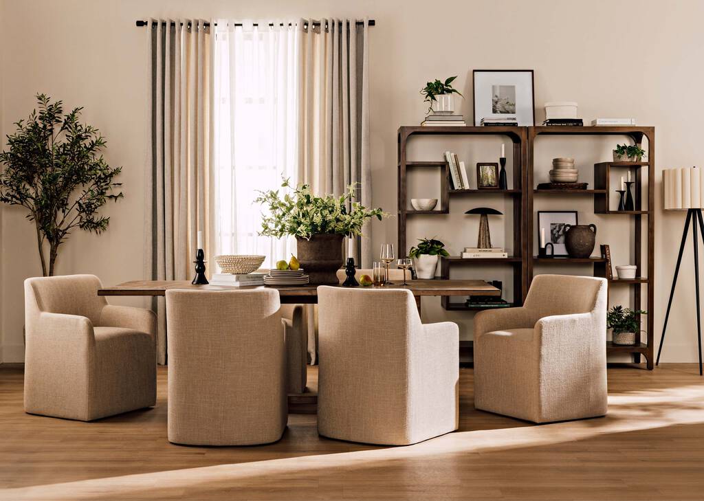 Ledbury Host Chair -Kempsey Wheat