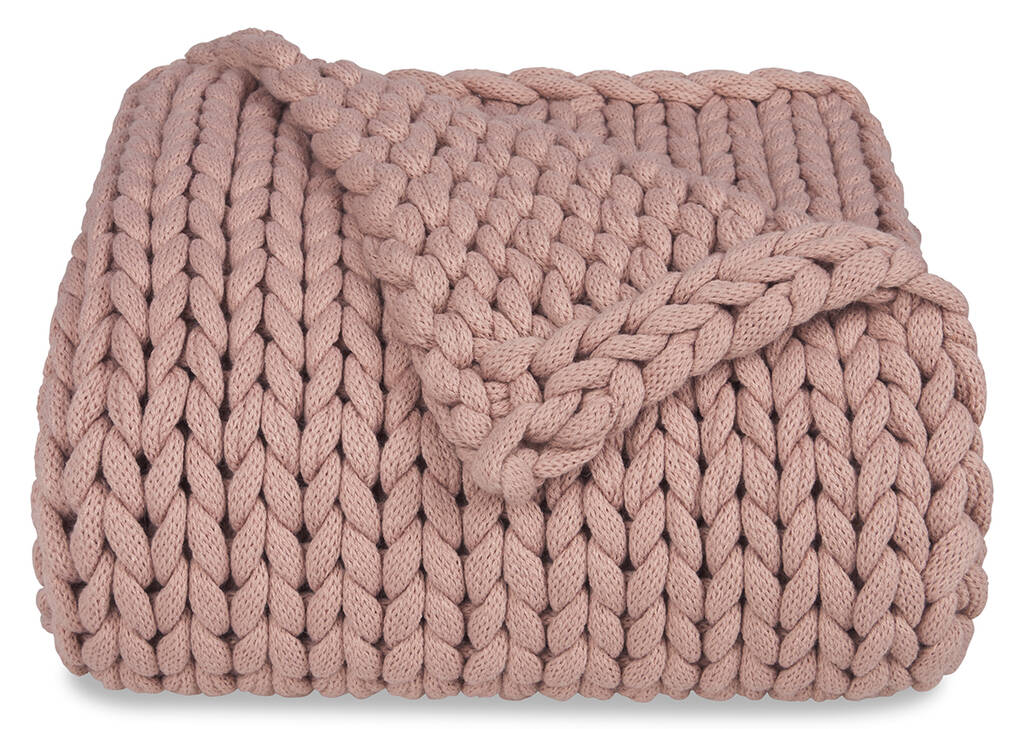 Rosalind Throw Ballet Pink