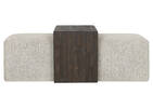 Muir C-Table Ottoman -Amalie Pepper