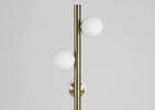 Leary LED Floor Lamp Brass