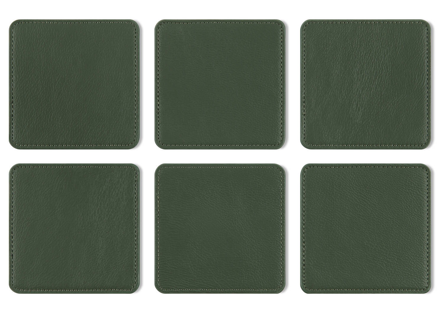 Ensemble de sous-verres Riva boisé