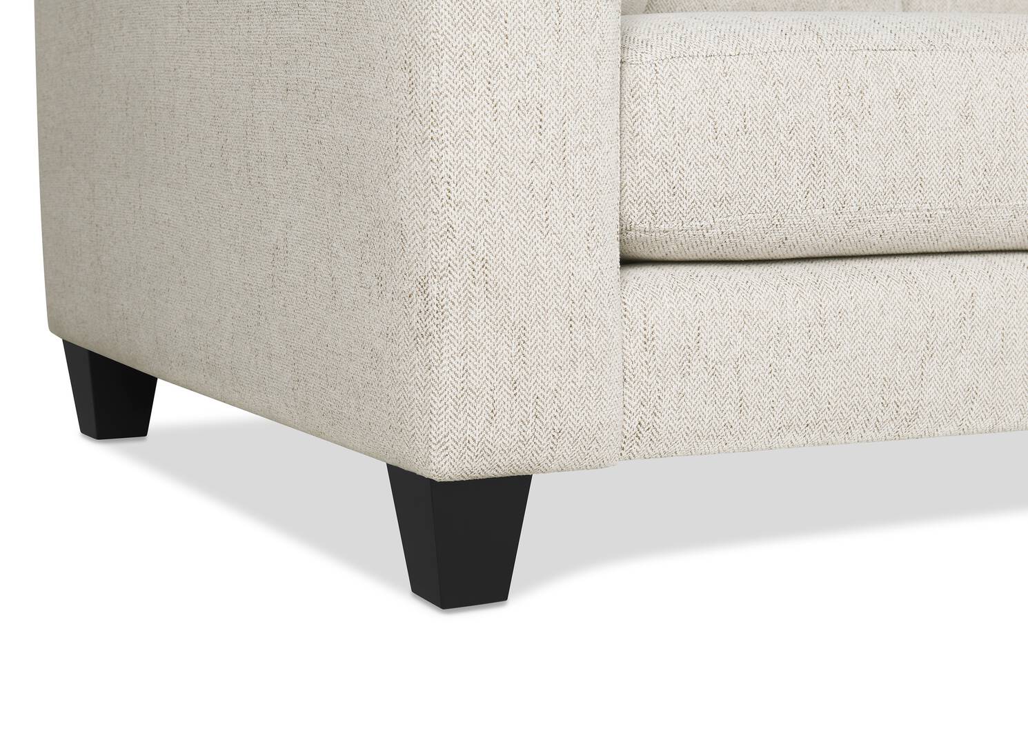 Bronx Round Chaise RCF -Fairfax Oyster