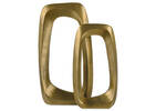 Sarra Sculpture Small Antiqued Brass