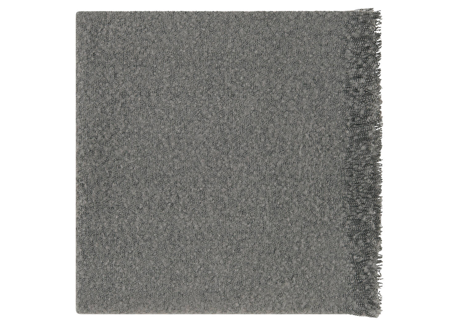 Matis Boucle Throw Dark Grey