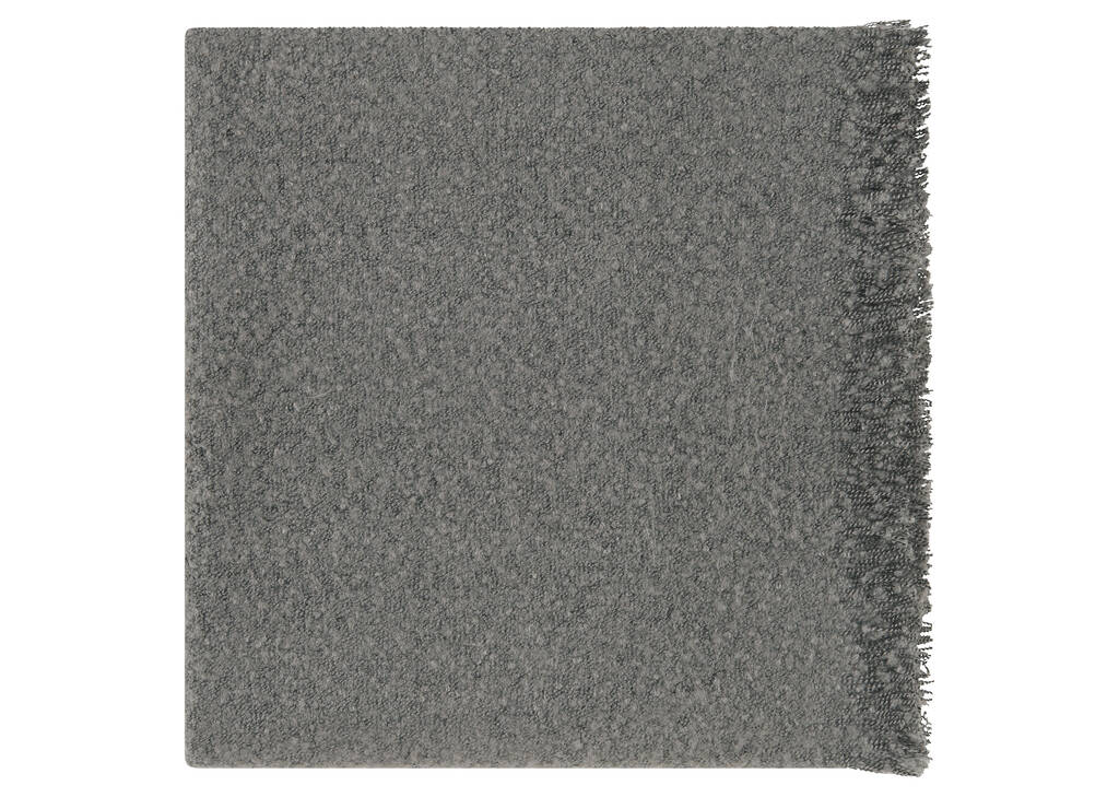 Matis Boucle Throw Dark Grey