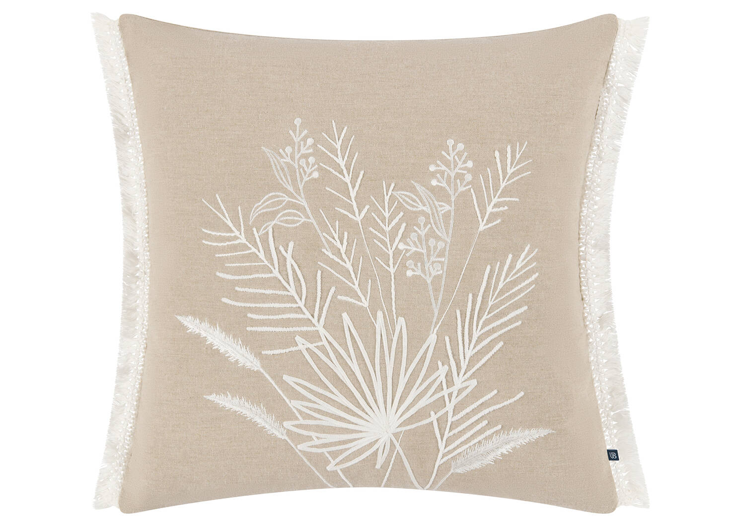 Rena Pillow 20x20 Sand/Ivory
