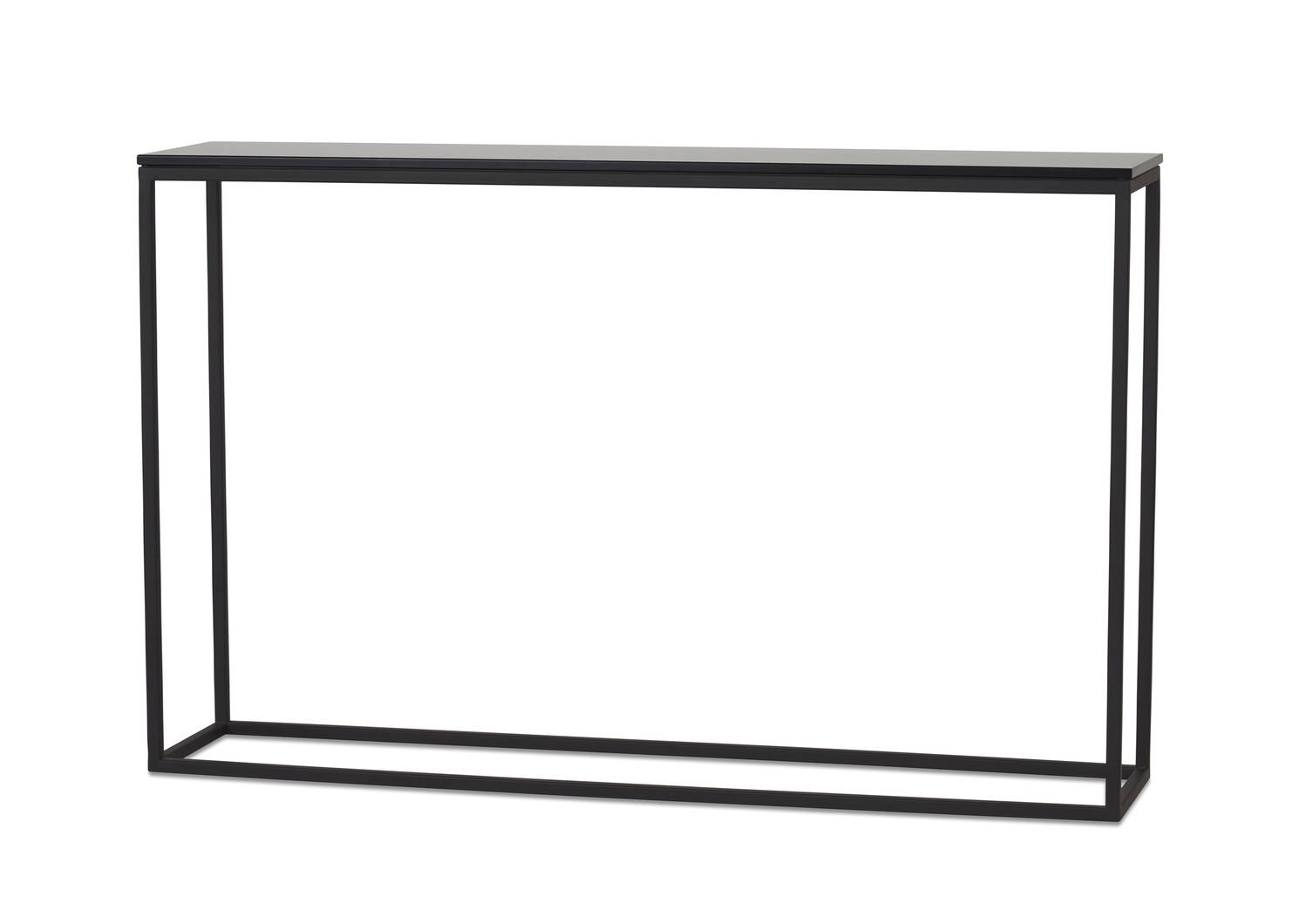 Table console étroite Duet -fumée