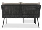 Elora Outdoor Sofa Ottoman Set -Lt Grey