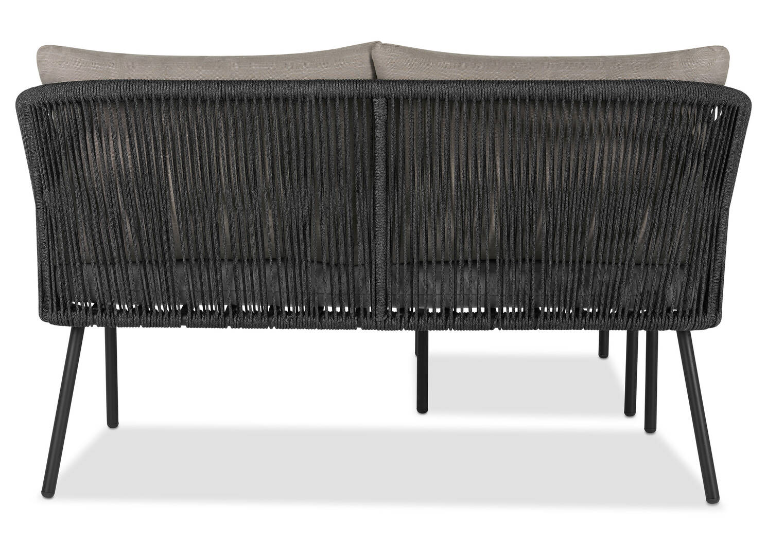 Elora Outdoor Sofa Ottoman Set -Lt Grey