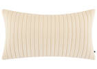 Coussin en velours Cowley 12x22 ivoire