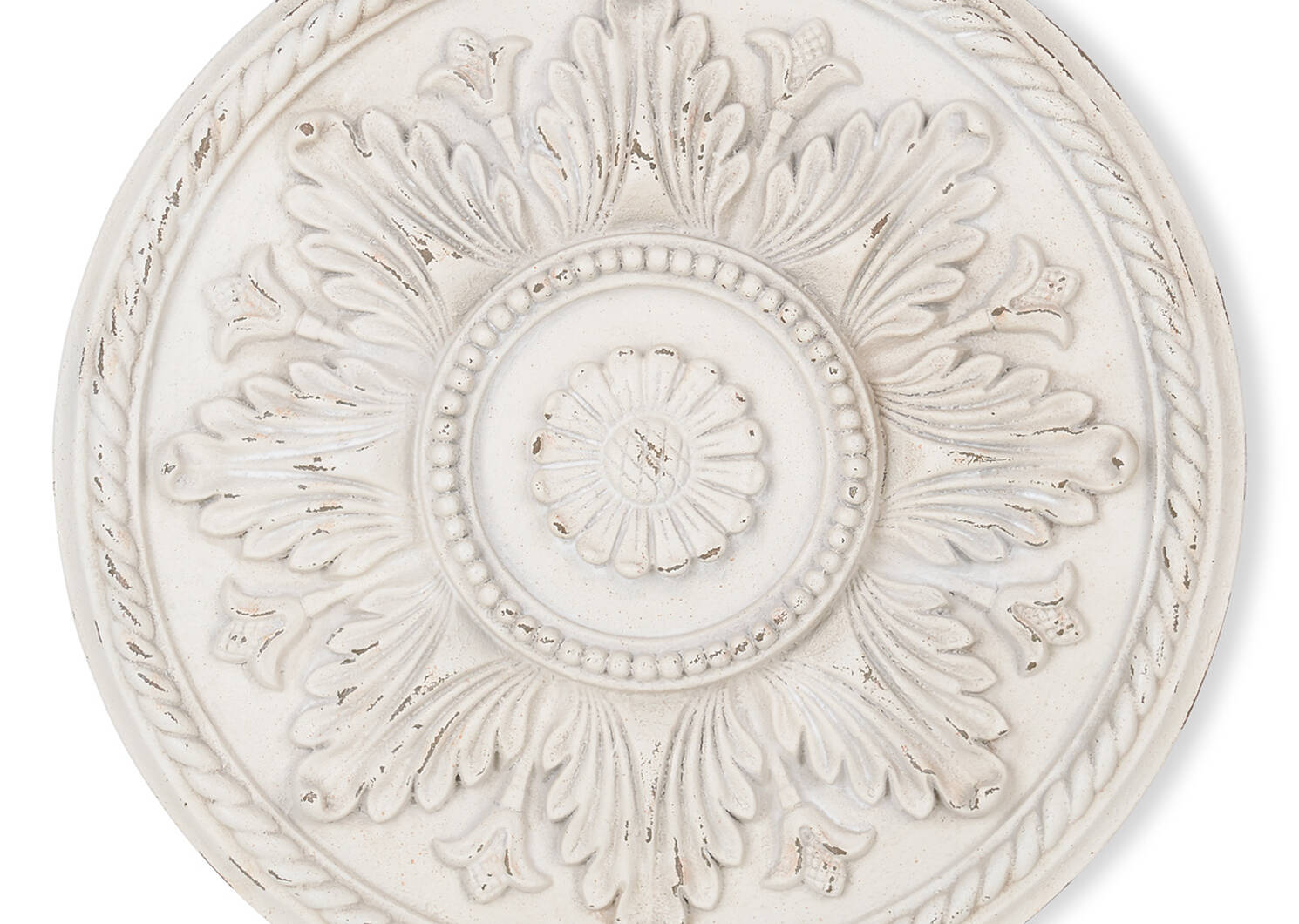 Nala Medallion Large White