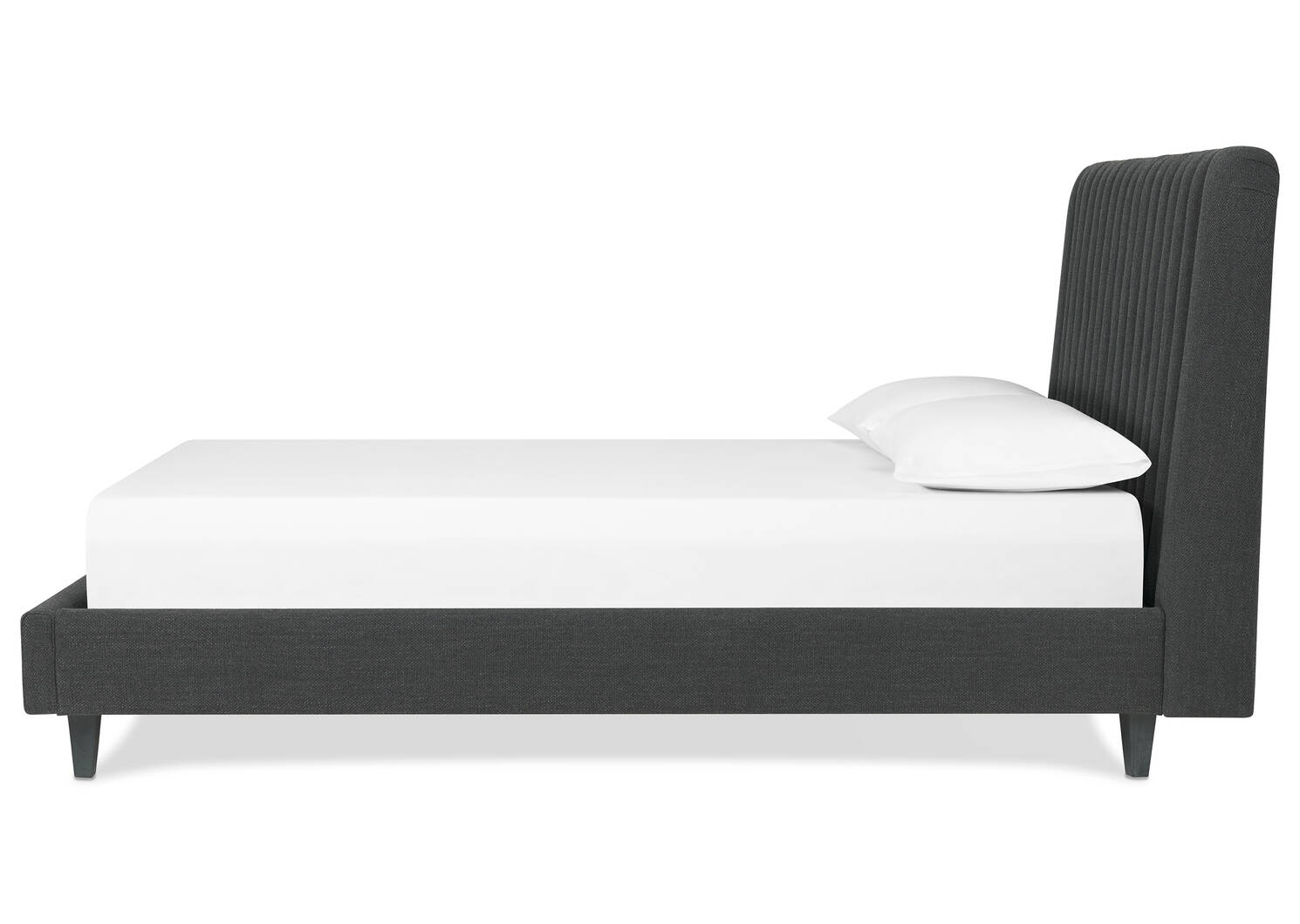 Abbott Bed -Easton Charcoal, KING