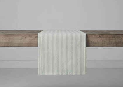 Rodham Striped/Chambray Table Runner