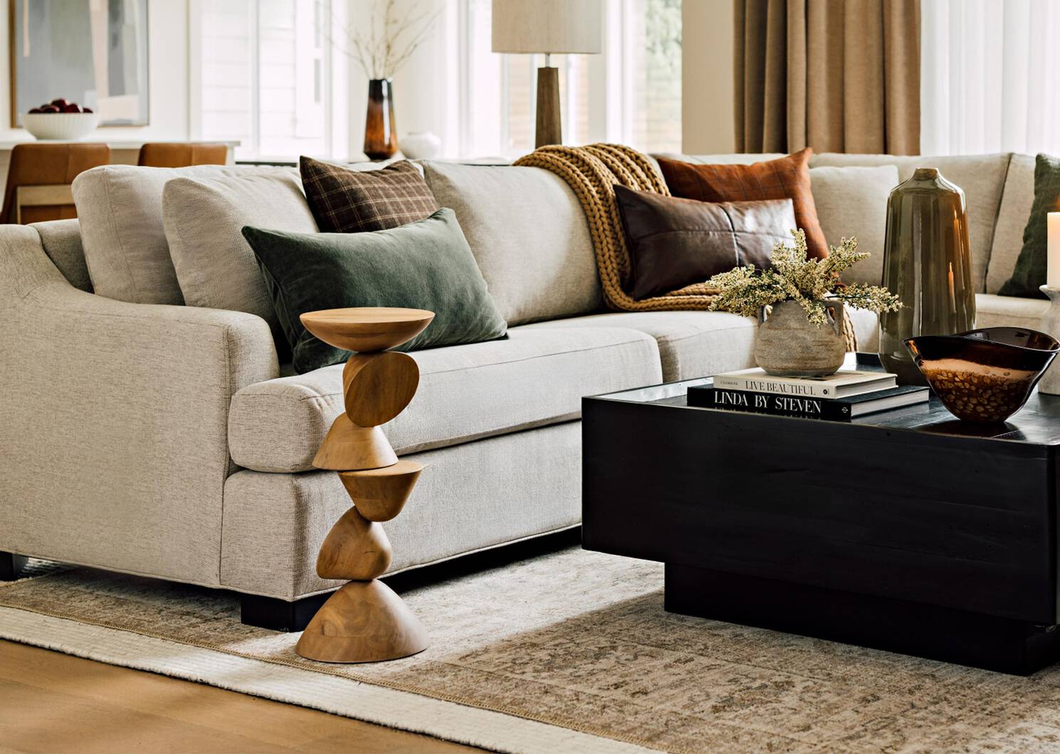Table d’appoint Kazuto -Tasmen naturel