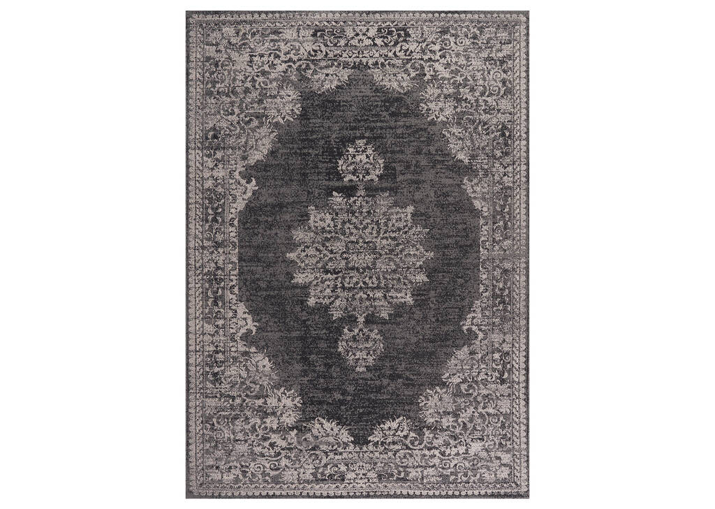 Estate Rug 96x120 Black/Grey