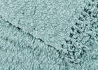 Colby Chenille Throw Deep Aqua